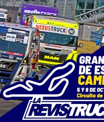 Los colosos del asfalto vuelven al Jarama: GP de España FIA Europeo de Camiones 2024