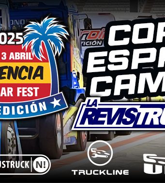 Los gigantes del Motorsport regresan al Circuit Ricardo Tormo con la Copa de España de Camiones en el NASCAR FEST.